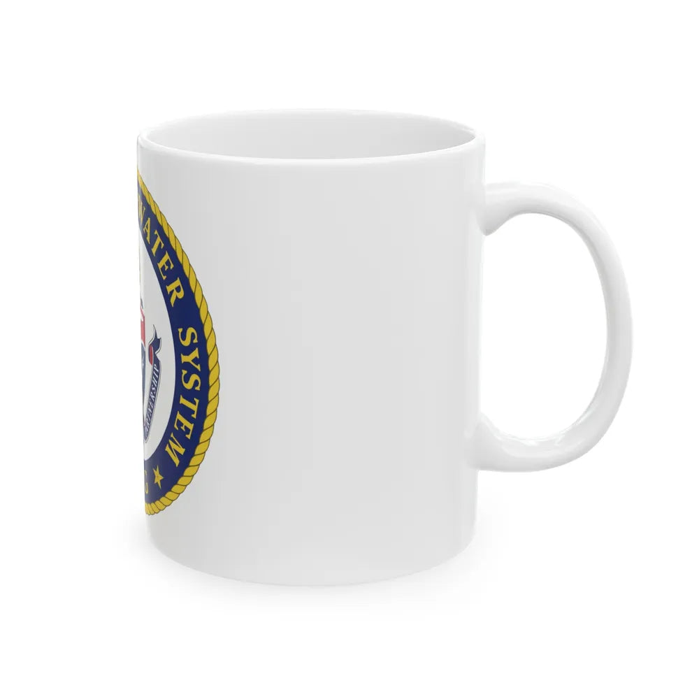 USCG Integrated Deepwater System (U.S. Coast Guard) White Coffee Mug-Go Mug Yourself