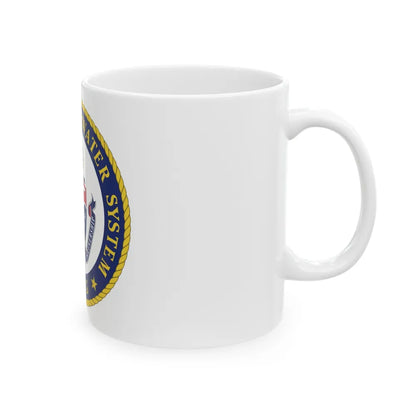 USCG Integrated Deepwater System (U.S. Coast Guard) White Coffee Mug-Go Mug Yourself