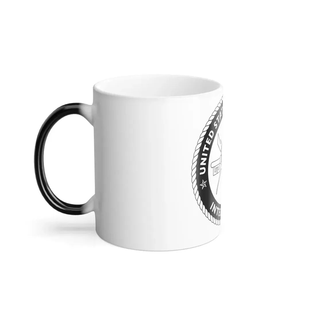 USCG Intelligence 1 color (U.S. Coast Guard) Color Changing Coffee Mug - Go Mug Yourself