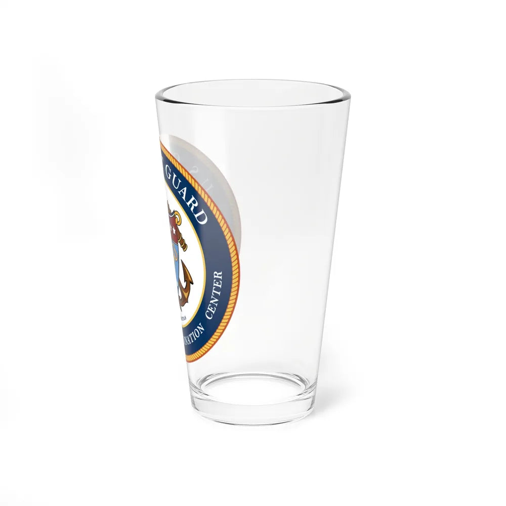 USCG Intelligence Coordination Center (U.S. Coast Guard) Pint Glass 16oz-Go Mug Yourself