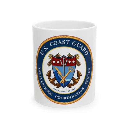 USCG Intelligence Coordination Center (U.S. Coast Guard) White Coffee Mug-11oz-Go Mug Yourself