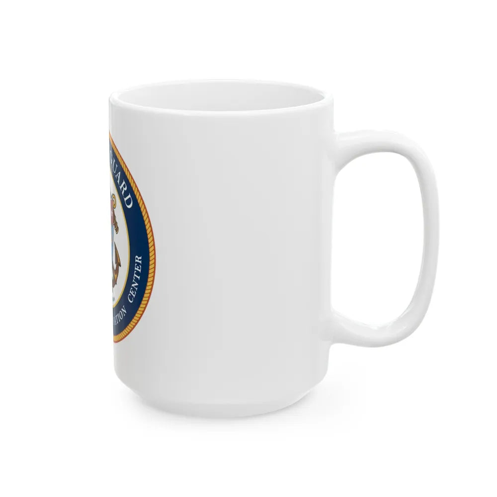 USCG Intelligence Coordination Center (U.S. Coast Guard) White Coffee Mug-Go Mug Yourself