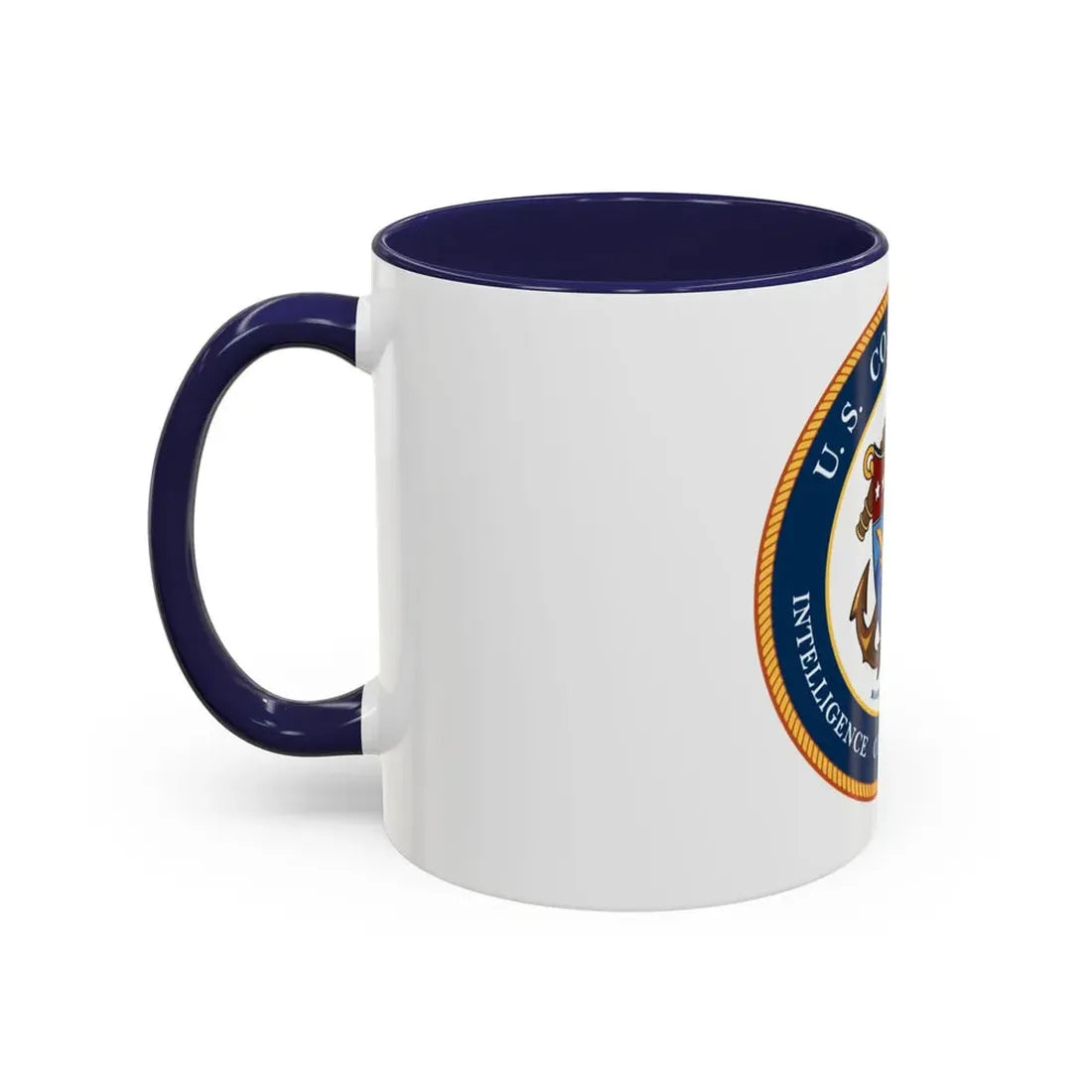 USCG Intelligence Coordination Center (U.S. Coast Guard) Accent Coffee Mug - Go Mug Yourself
