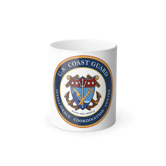 USCG Intelligence Coordination Center (U.S. Coast Guard) Color Changing Coffee Mug 11oz - Go Mug Yourself