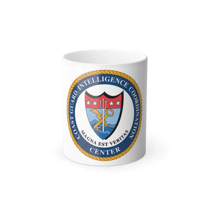 USCG Intelligence Coordination Ctr (U.S. Coast Guard) Color Changing Mug 11oz-11oz-Go Mug Yourself