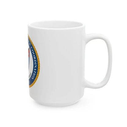 USCG Intelligence Coordination Ctr (U.S. Coast Guard) White Coffee Mug-Go Mug Yourself