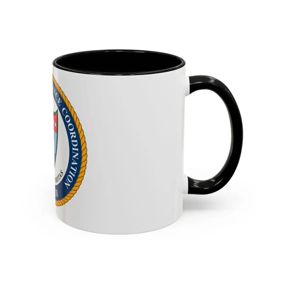 USCG Intelligence Coordination Ctr (U.S. Coast Guard) Accent Coffee Mug - Go Mug Yourself