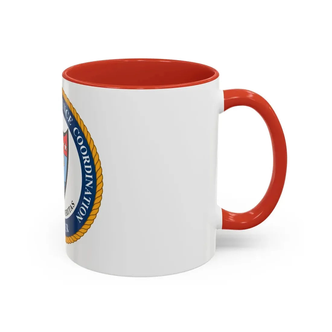 USCG Intelligence Coordination Ctr (U.S. Coast Guard) Accent Coffee Mug - Go Mug Yourself