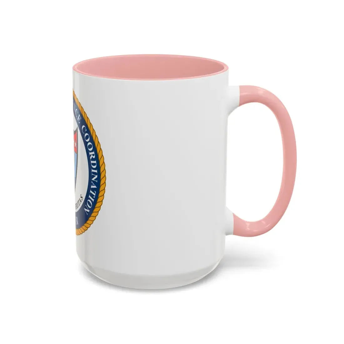 USCG Intelligence Coordination Ctr (U.S. Coast Guard) Accent Coffee Mug - Go Mug Yourself