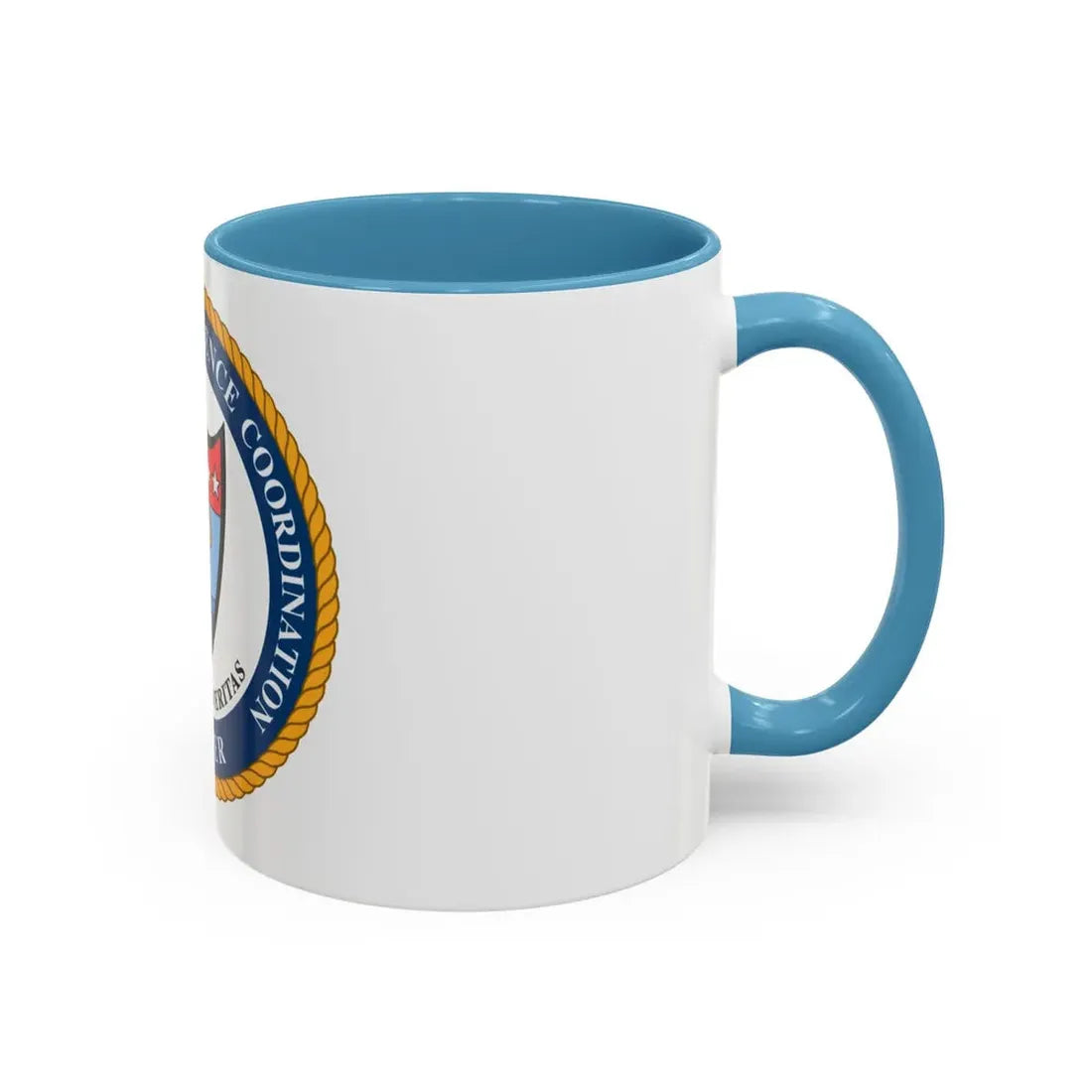 USCG Intelligence Coordination Ctr (U.S. Coast Guard) Accent Coffee Mug - Go Mug Yourself