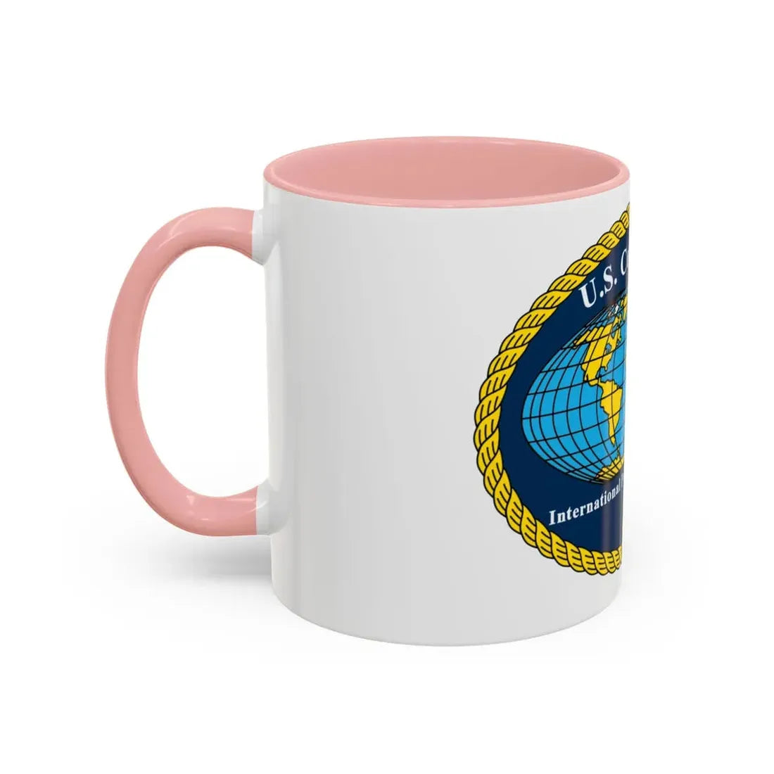 USCG International Port Security Program (U.S. Coast Guard) Accent Coffee Mug - Go Mug Yourself
