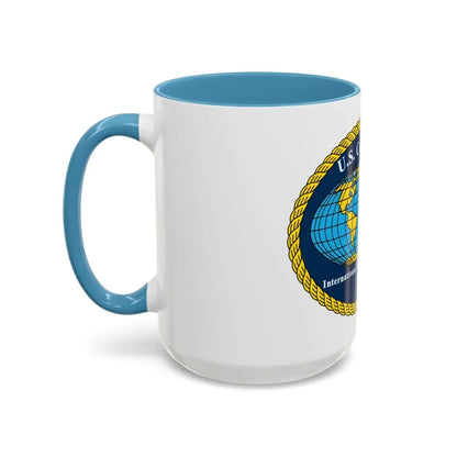 USCG International Port Security Program (U.S. Coast Guard) Accent Coffee Mug - Go Mug Yourself