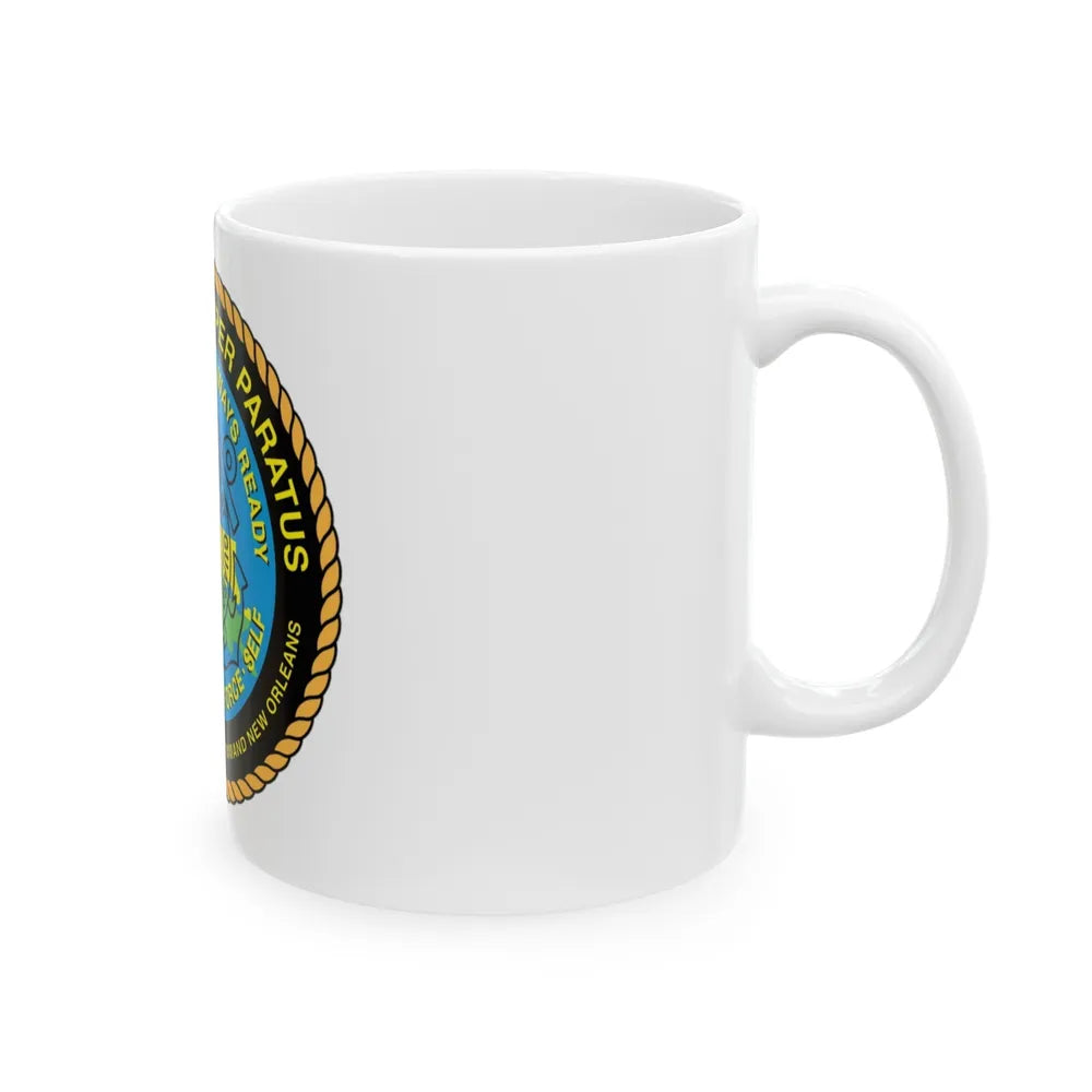 USCG ISC New Orleans (U.S. Coast Guard) White Coffee Mug-Go Mug Yourself