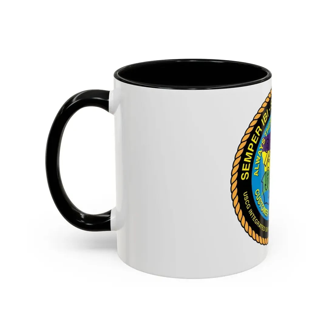 USCG ISC New Orleans (U.S. Coast Guard) Accent Coffee Mug - Go Mug Yourself