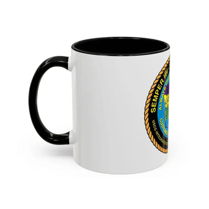 USCG ISC New Orleans (U.S. Coast Guard) Accent Coffee Mug - Go Mug Yourself