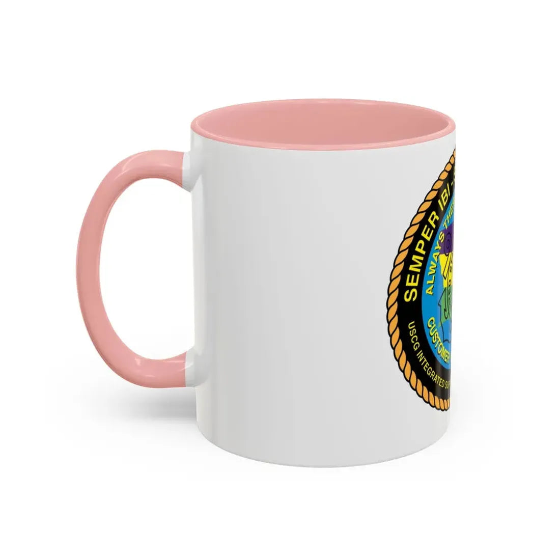 USCG ISC New Orleans (U.S. Coast Guard) Accent Coffee Mug - Go Mug Yourself