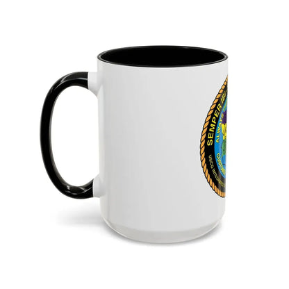USCG ISC New Orleans (U.S. Coast Guard) Accent Coffee Mug - Go Mug Yourself