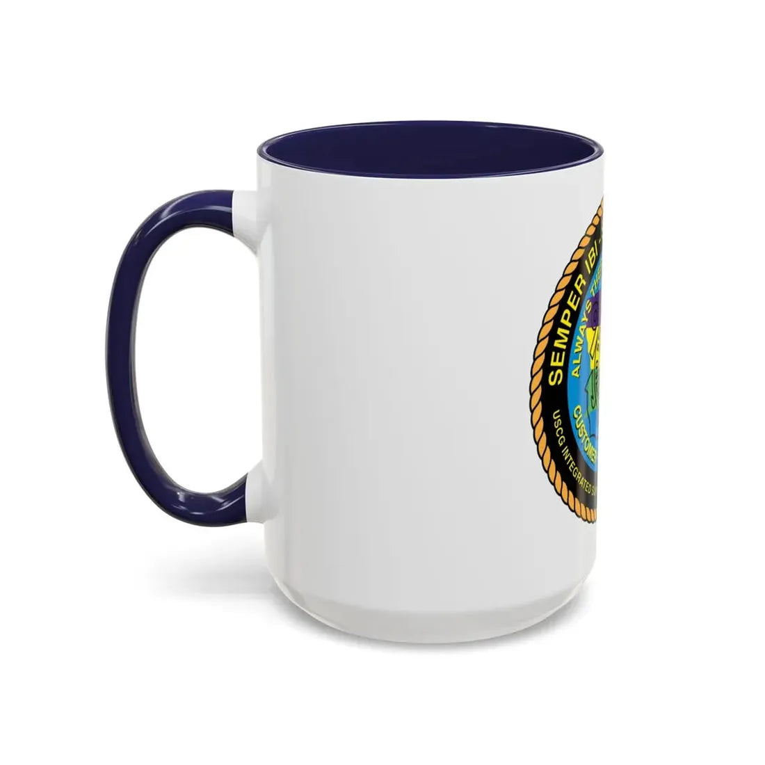 USCG ISC New Orleans (U.S. Coast Guard) Accent Coffee Mug - Go Mug Yourself