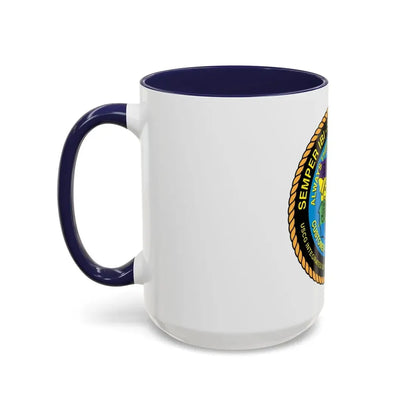 USCG ISC New Orleans (U.S. Coast Guard) Accent Coffee Mug - Go Mug Yourself