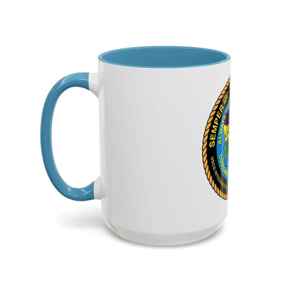 USCG ISC New Orleans (U.S. Coast Guard) Accent Coffee Mug - Go Mug Yourself