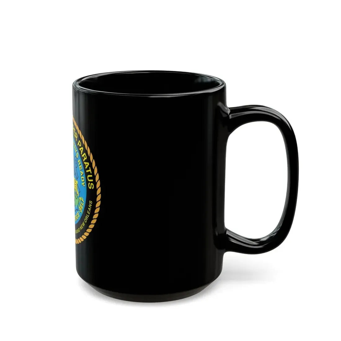 USCG ISC New Orleans (U.S. Coast Guard) Black Coffee Mug - Go Mug Yourself