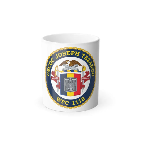 USCG Joseph Tezanos WPC 1118 (U.S. Coast Guard) Color Changing Mug 11oz-11oz-Go Mug Yourself