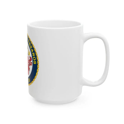 USCG Joseph Tezanos WPC 1118 (U.S. Coast Guard) White Coffee Mug-Go Mug Yourself