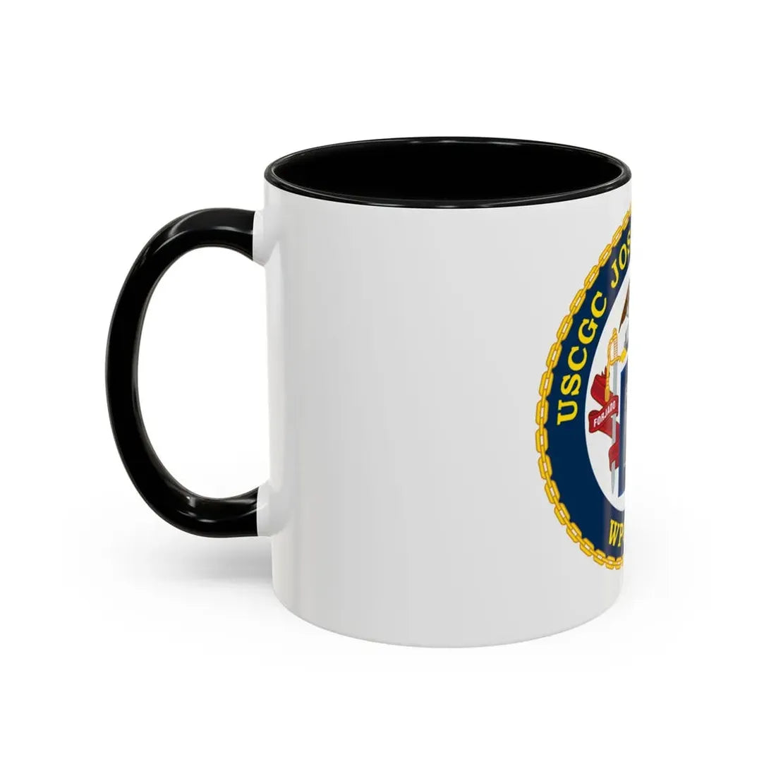 USCG Joseph Tezanos WPC 1118 (U.S. Coast Guard) Accent Coffee Mug - Go Mug Yourself