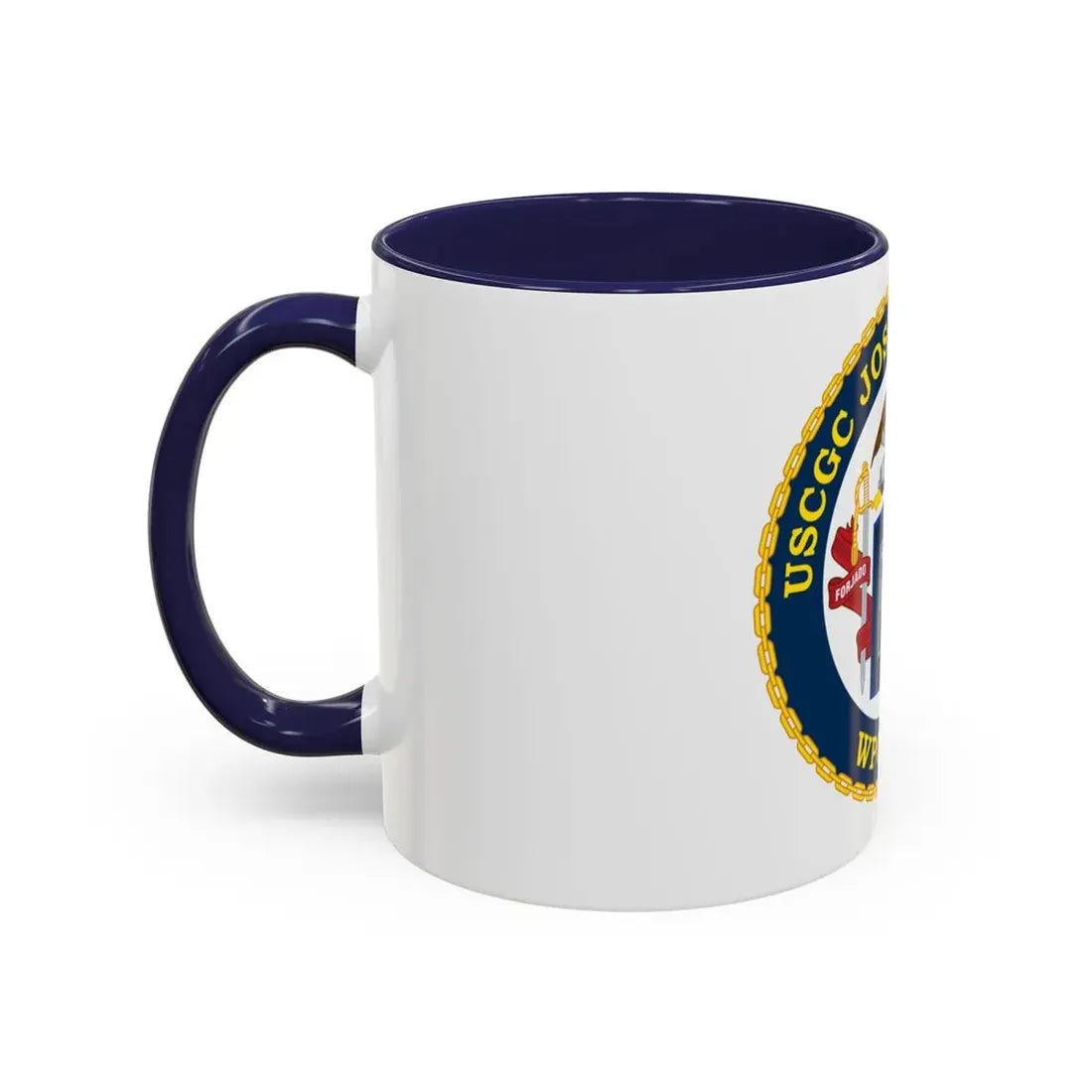 USCG Joseph Tezanos WPC 1118 (U.S. Coast Guard) Accent Coffee Mug - Go Mug Yourself