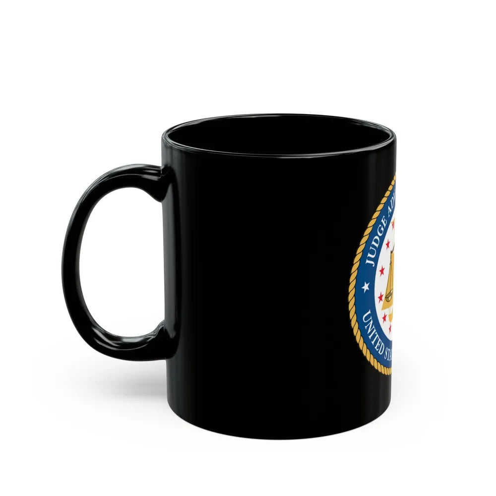 USCG Judge Advocate General (U.S. Coast Guard) Black Coffee Mug-Go Mug Yourself