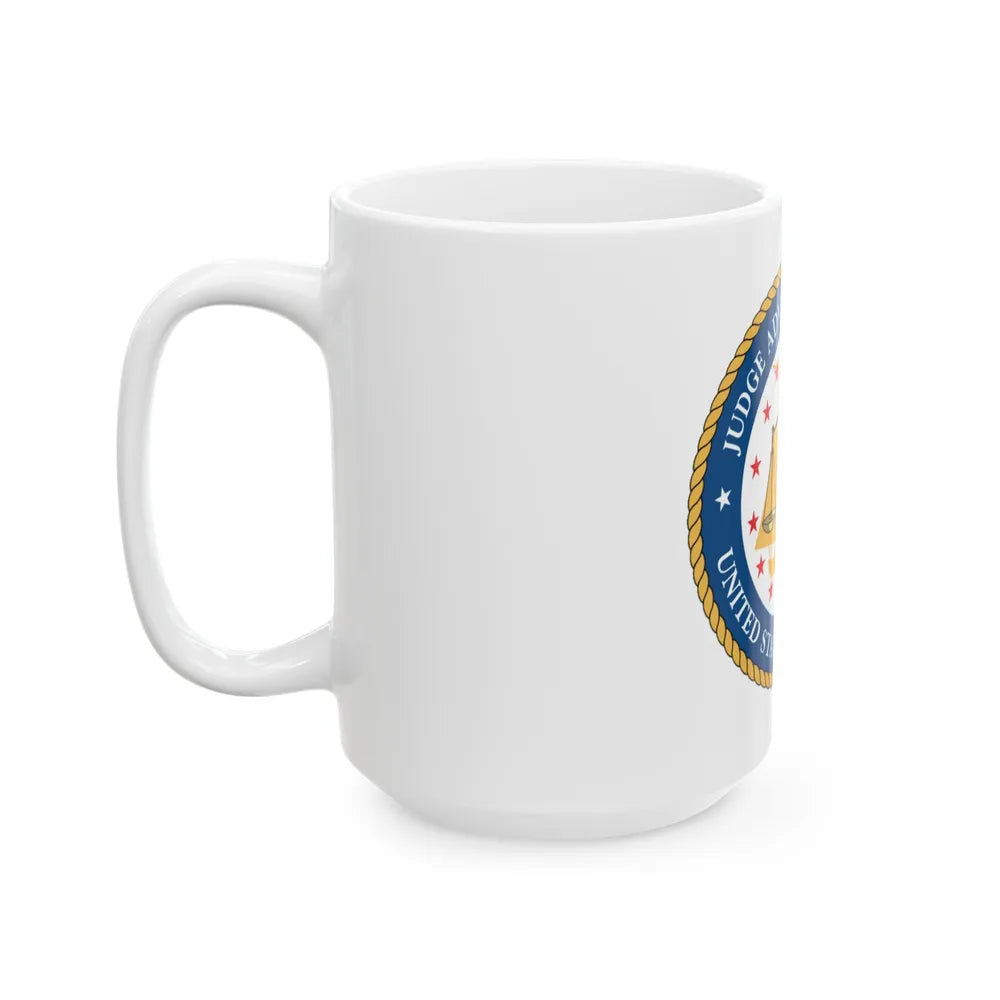 USCG Judge Advocate General (U.S. Coast Guard) White Coffee Mug-Go Mug Yourself