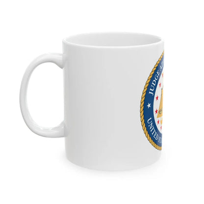 USCG Judge Advocate General (U.S. Coast Guard) White Coffee Mug-Go Mug Yourself