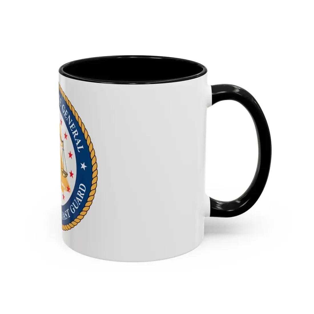 USCG Judge Advocate General (U.S. Coast Guard) Accent Coffee Mug - Go Mug Yourself