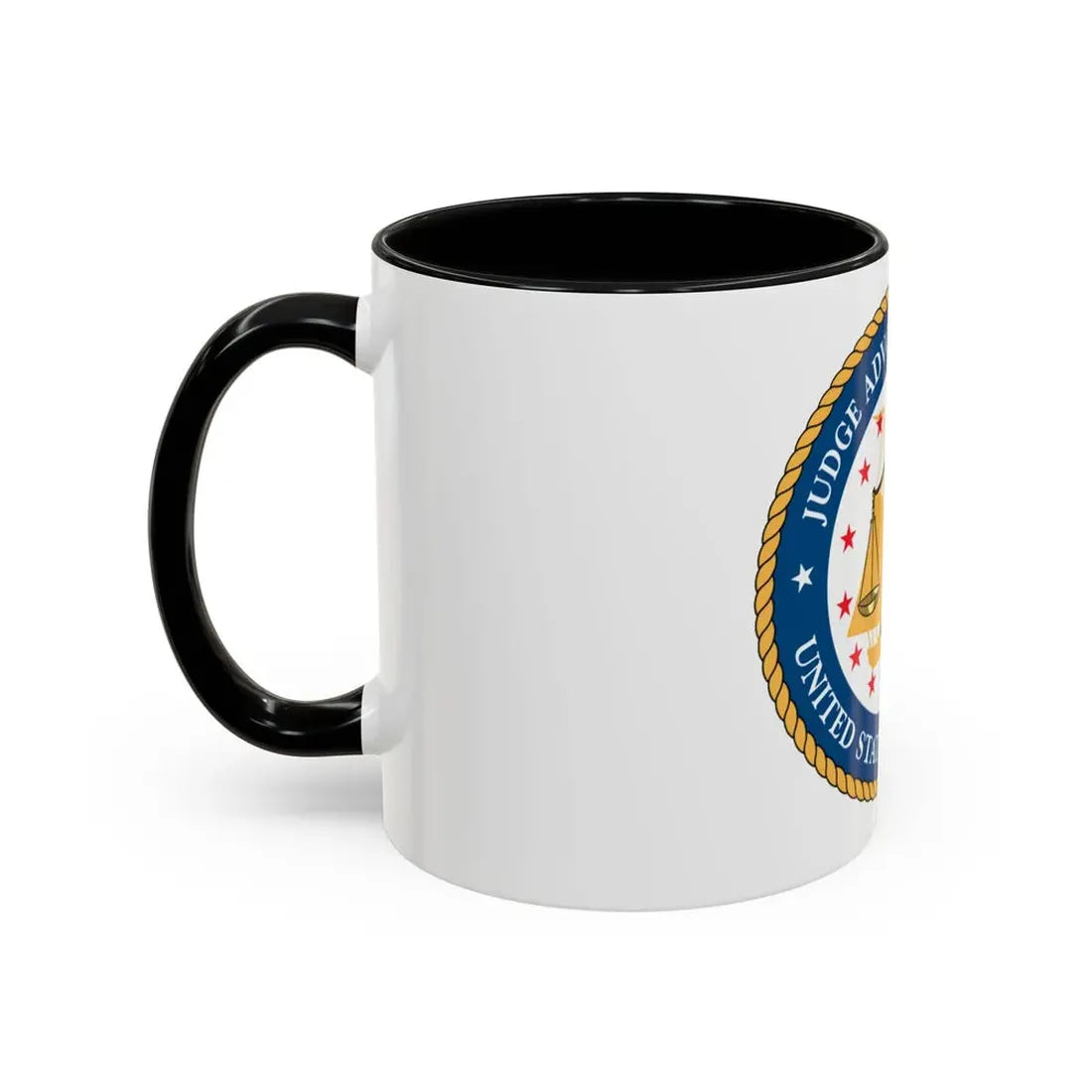 USCG Judge Advocate General (U.S. Coast Guard) Accent Coffee Mug - Go Mug Yourself