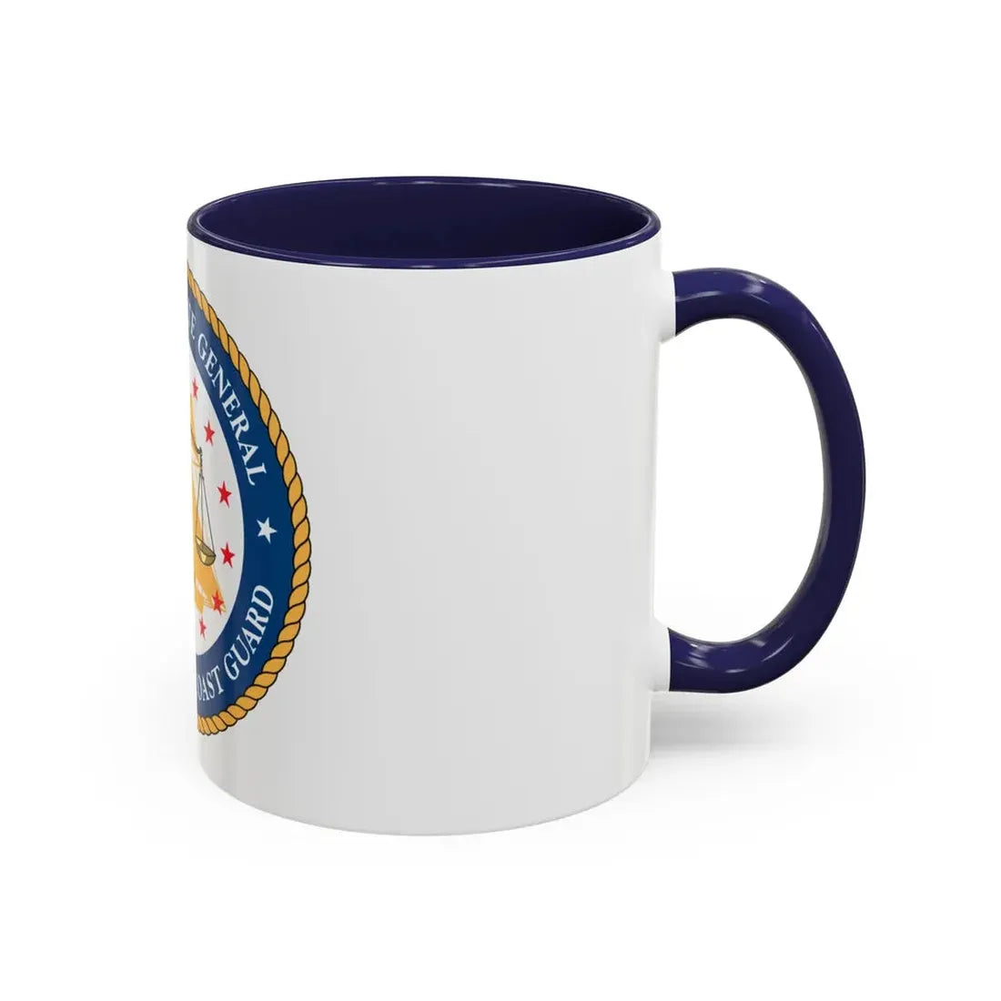 USCG Judge Advocate General (U.S. Coast Guard) Accent Coffee Mug - Go Mug Yourself