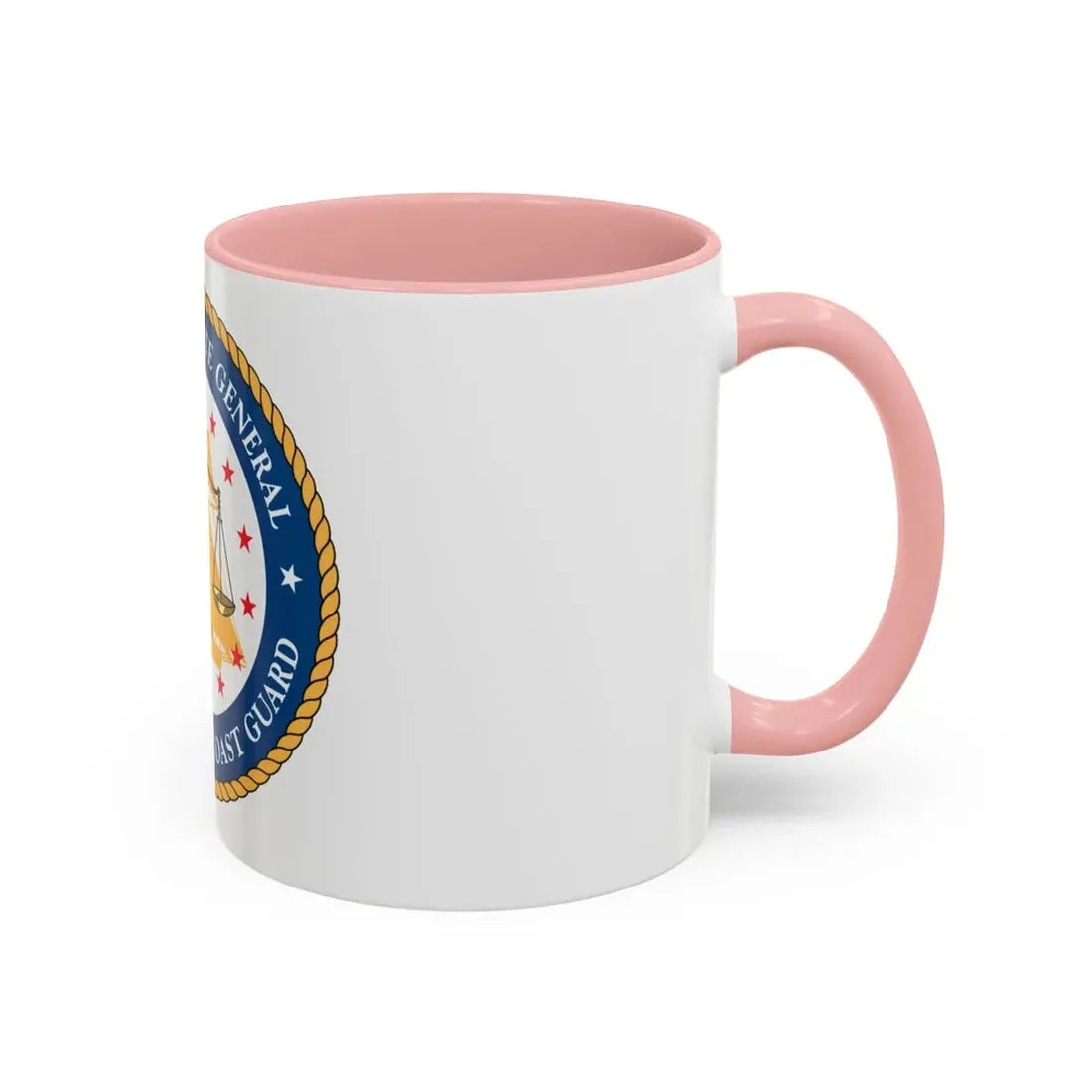 USCG Judge Advocate General (U.S. Coast Guard) Accent Coffee Mug - Go Mug Yourself