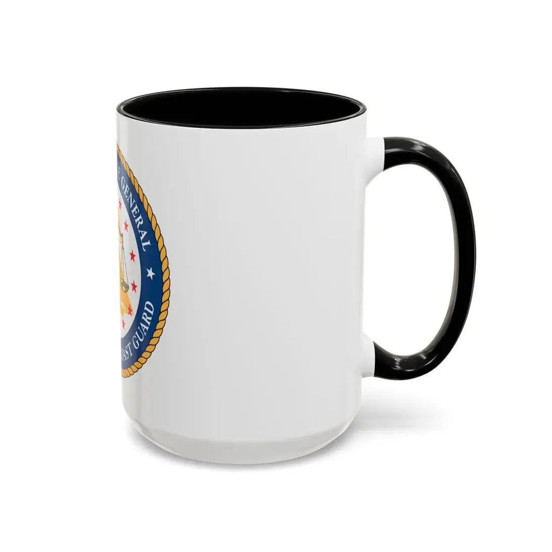 USCG Judge Advocate General (U.S. Coast Guard) Accent Coffee Mug - Go Mug Yourself