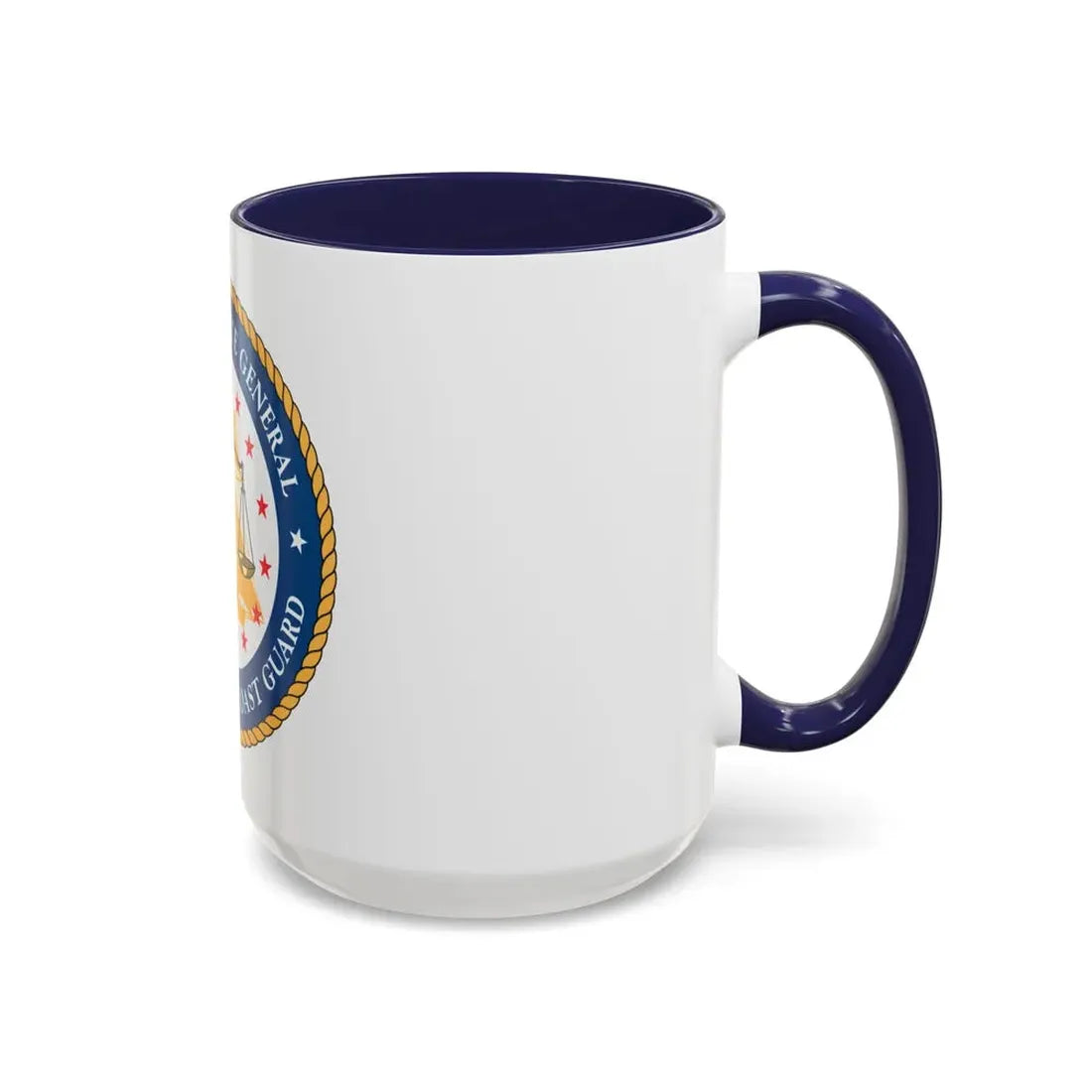 USCG Judge Advocate General (U.S. Coast Guard) Accent Coffee Mug - Go Mug Yourself