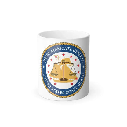 USCG Judge Advocate General (U.S. Coast Guard) Color Changing Coffee Mug 11oz - Go Mug Yourself