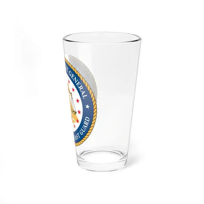 USCG Judge Advocate General (U.S. Coast Guard) Pint Glass 16oz - Go Mug Yourself