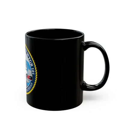 USCG Katmai Bay WTGB 101 (U.S. Coast Guard) Black Coffee Mug-Go Mug Yourself