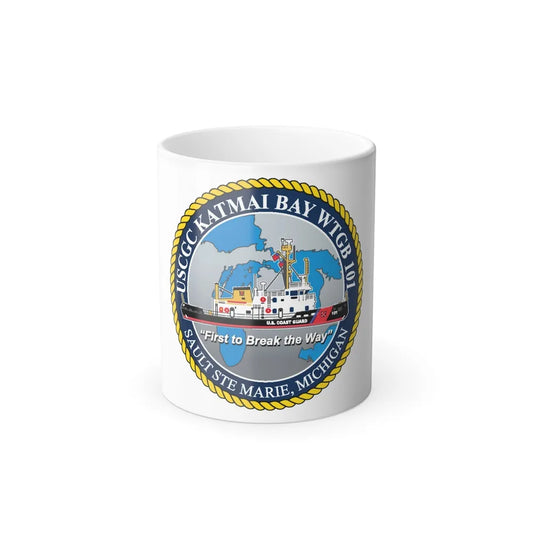 USCG Katmai Bay WTGB 101 (U.S. Coast Guard) Color Changing Mug 11oz-11oz-Go Mug Yourself