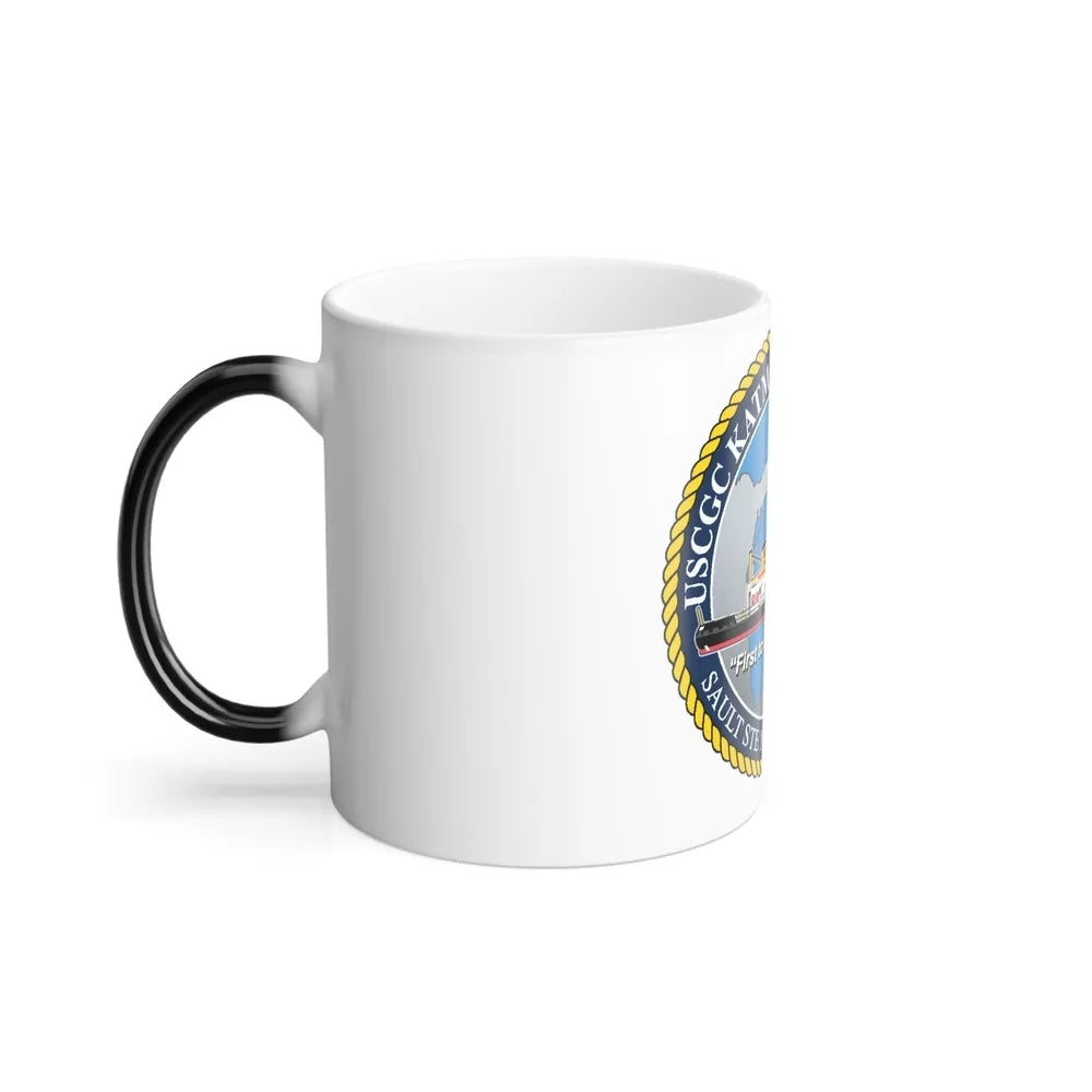 USCG Katmai Bay WTGB 101 (U.S. Coast Guard) Color Changing Mug 11oz-Go Mug Yourself