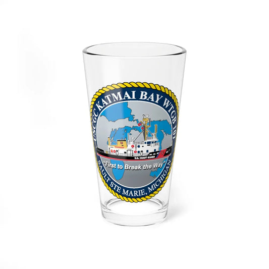 USCG Katmai Bay WTGB 101 (U.S. Coast Guard) Pint Glass 16oz-16oz-Go Mug Yourself