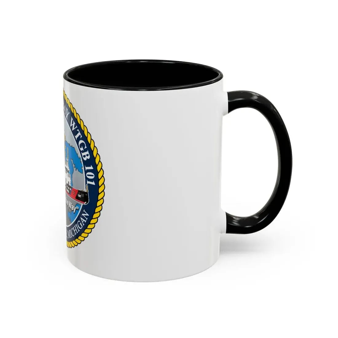 USCG Katmai Bay WTGB 101 (U.S. Coast Guard) Accent Coffee Mug - Go Mug Yourself