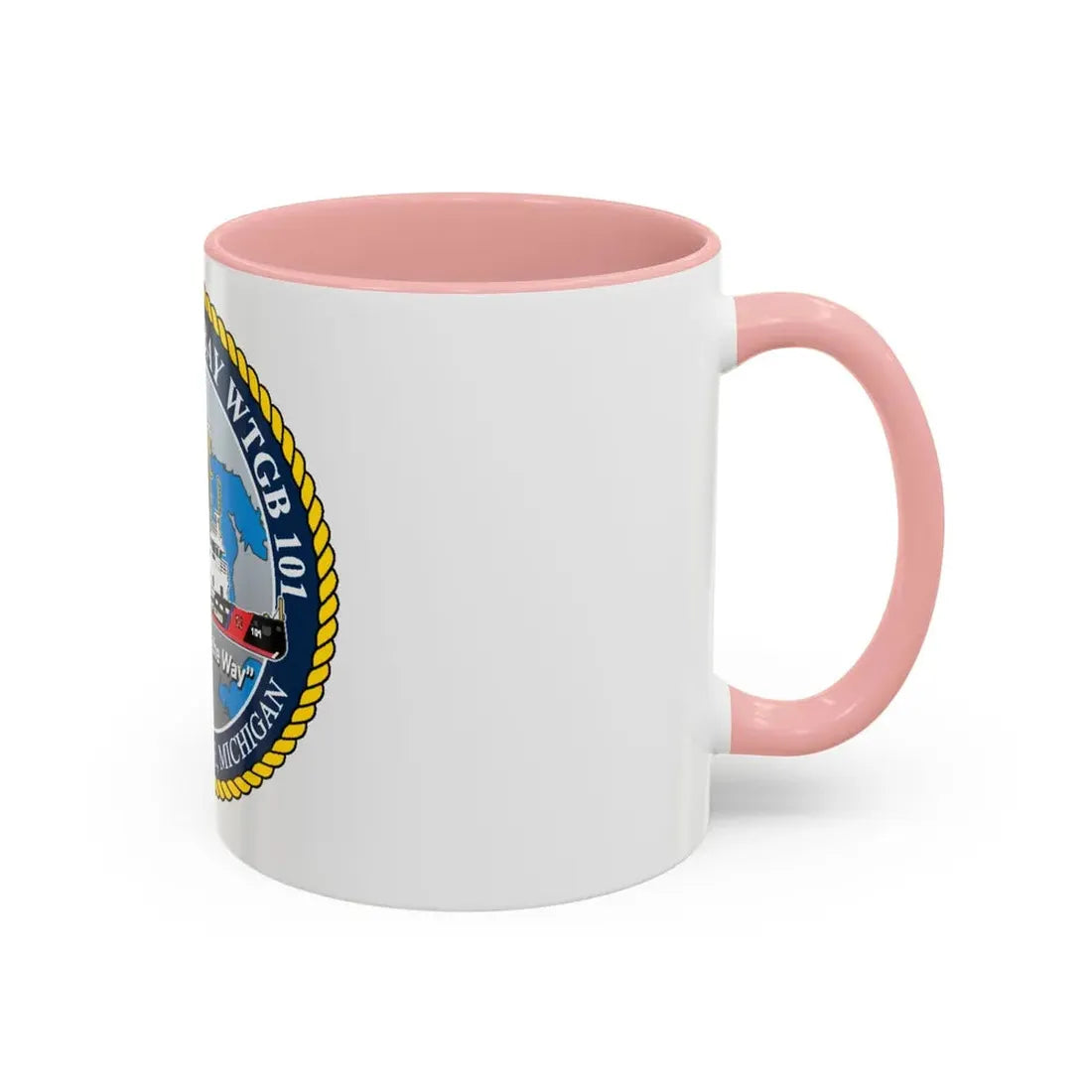 USCG Katmai Bay WTGB 101 (U.S. Coast Guard) Accent Coffee Mug - Go Mug Yourself