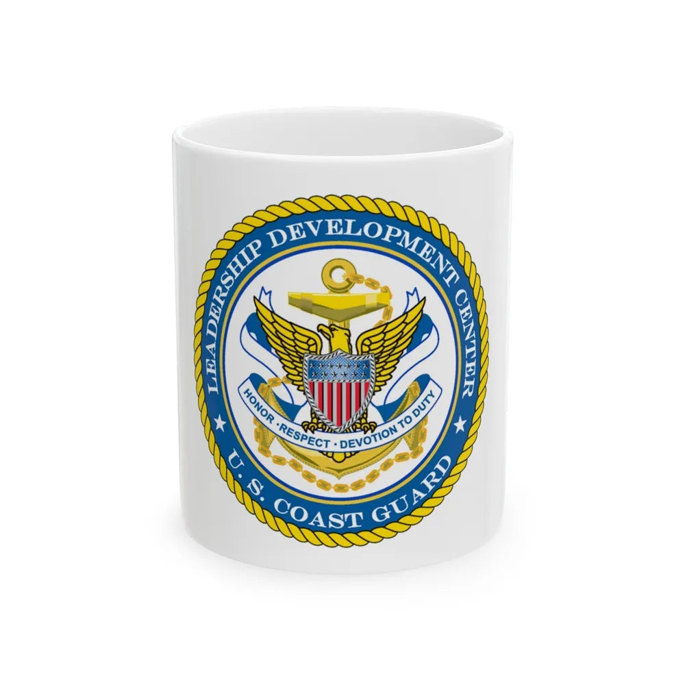 USCG LDC (U.S. Coast Guard) White Coffee Mug-11oz-Go Mug Yourself