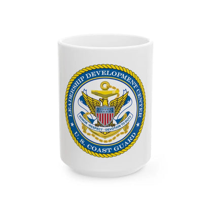 USCG LDC (U.S. Coast Guard) White Coffee Mug-15oz-Go Mug Yourself