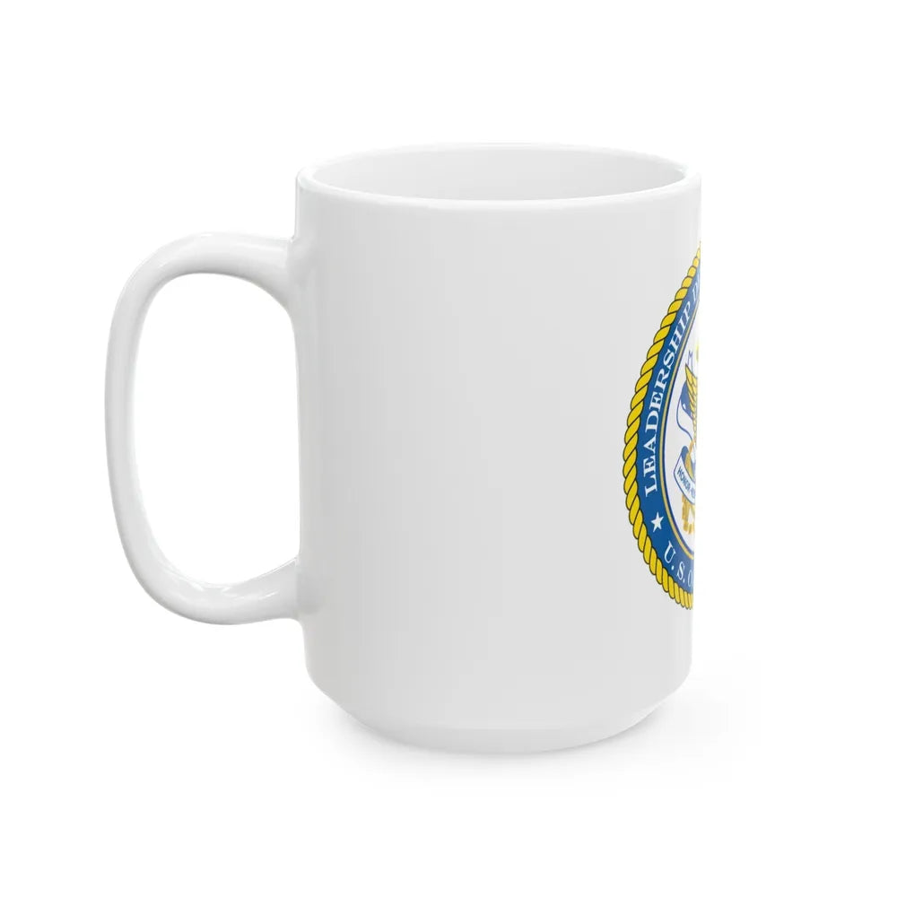 USCG LDC (U.S. Coast Guard) White Coffee Mug-Go Mug Yourself