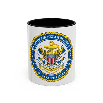 USCG LDC (U.S. Coast Guard) Accent Coffee Mug 11oz Black - Go Mug Yourself